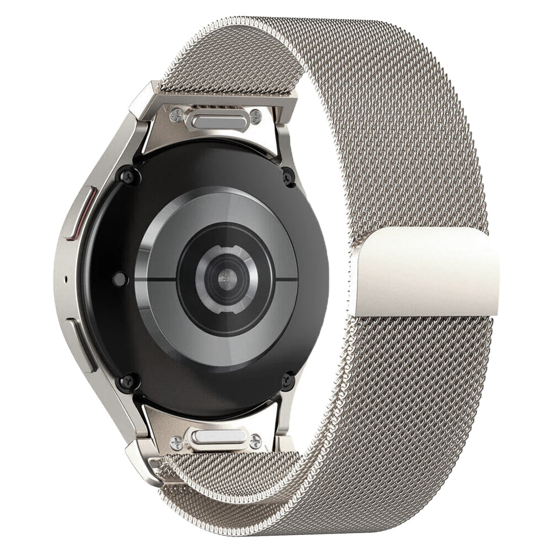 Bracelet Milanais 'One push' Samsung Galaxy Watch 5 Pro (champagne)