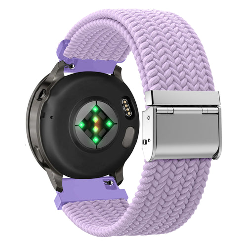Bandz Bracelet nylon tissé Garmin Forerunner 170 (mauve)