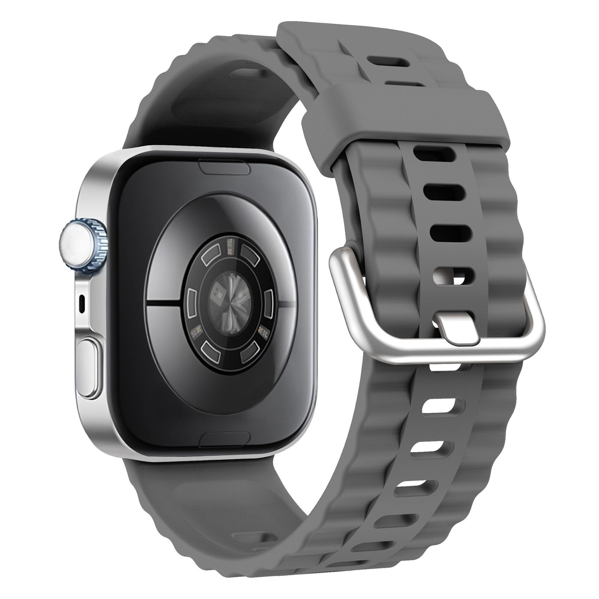 Bracelet silicone Classic Huawei Watch Fit 4 (gris foncé)