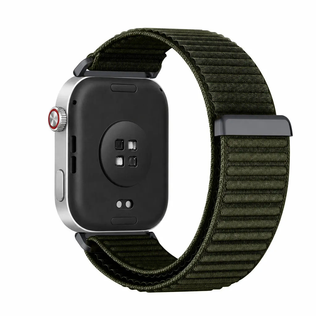 Bracelet nylon ondulé Redmi Watch 4 (vert foncé)
