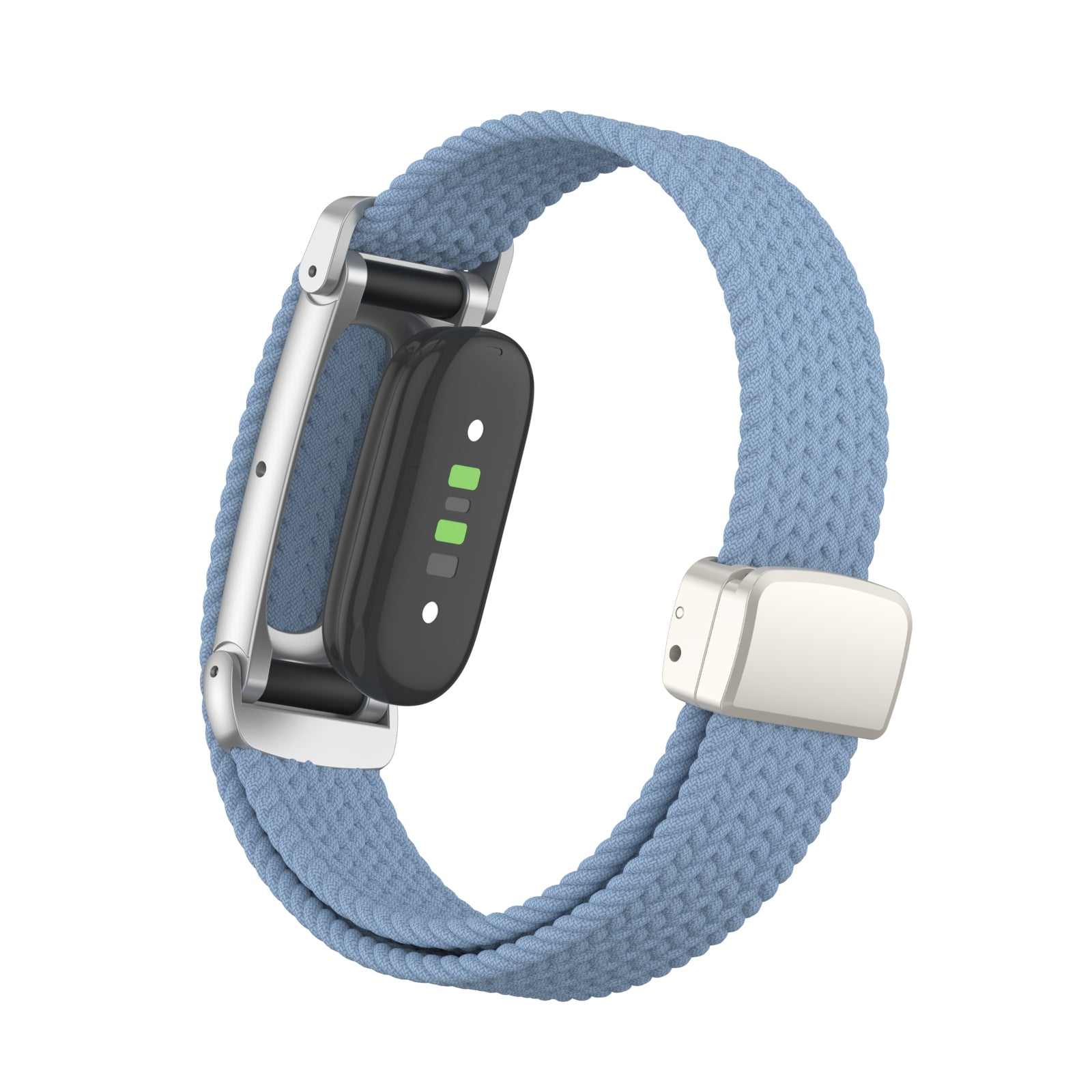 Bracelet tressé avec boucle en D Fitbit Air (bleu brume)