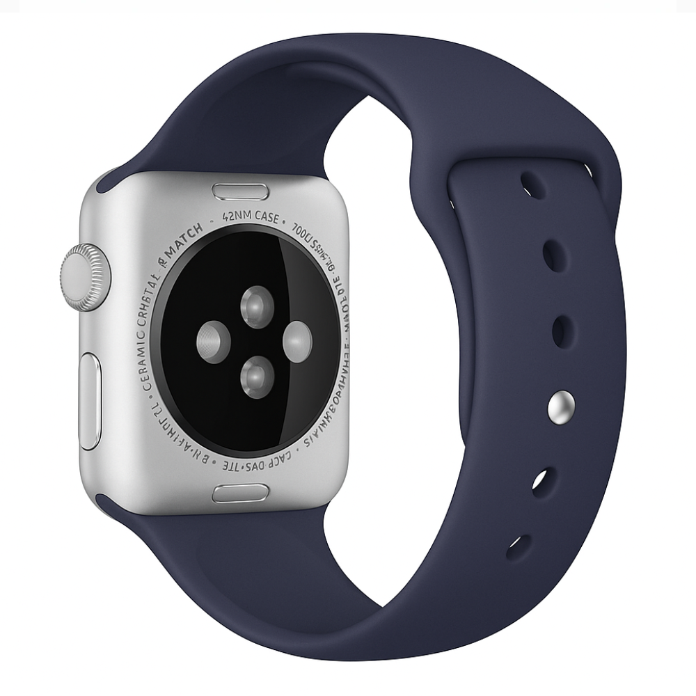 Bracelet silicone Apple Watch Ultra (bleu)