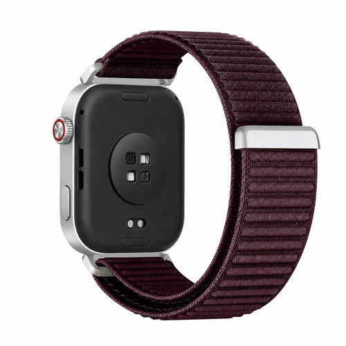Bracelet nylon ondulé Redmi Watch 4 (prune)