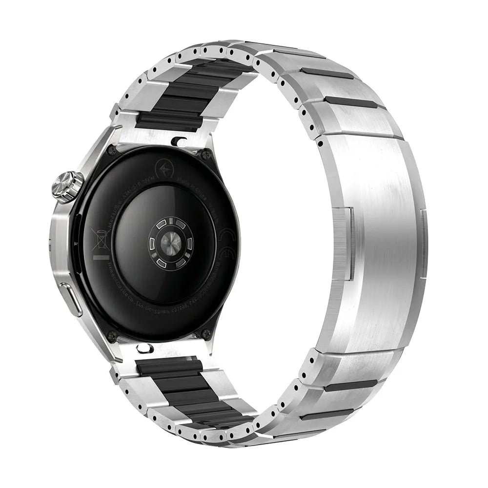 Bracelet acier hybride 'One Push' Polar Grit X Pro (titane/noir)