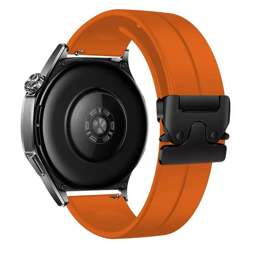 Bracelet silicone boucle en P Suunto Nautic S (orange)