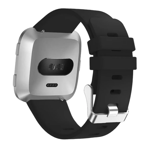 Bracelet silicone Fitbit Versa (noir)