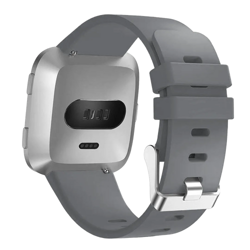 Bracelet silicone Fitbit Versa (gris)