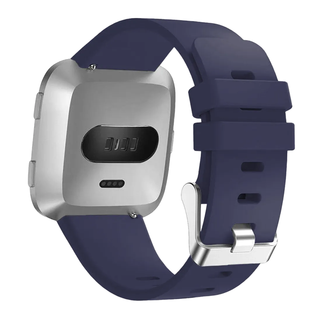 Bracelet silicone Fitbit Versa (bleu foncé)