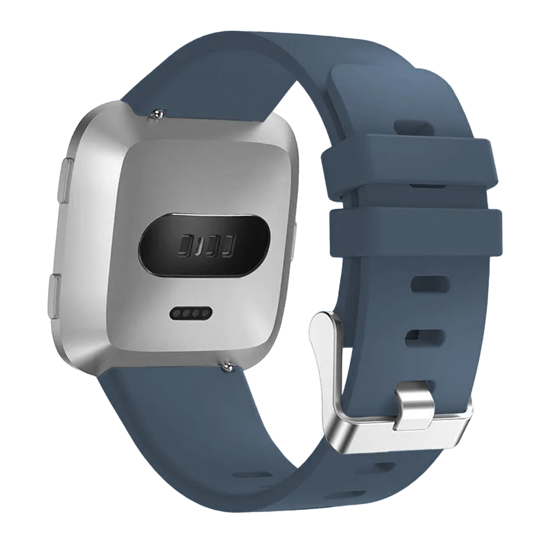 Bracelet silicone Fitbit Versa (grisbleu)