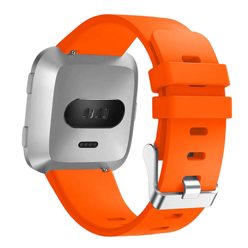 Bracelet silicone Fitbit Versa (orange)