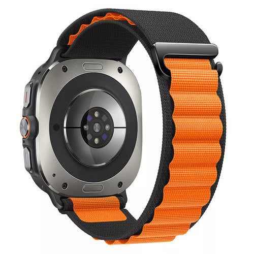 Bracelet Alpine Samsung Galaxy Watch Ultra (noir/orange)