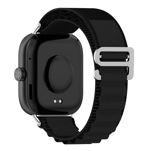 Bracelet nylon Alpine Xiaomi Smart Band 8 Pro (noir)