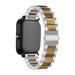 Bracelet résine acier Amazfit Bip (argent/marron)