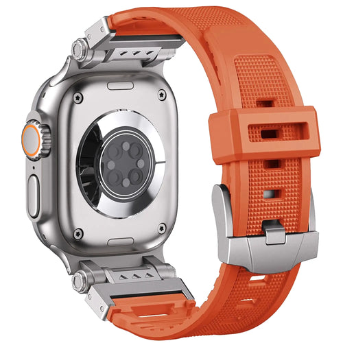 Bandz Apple Watch TPU Armour Strap (Orange)