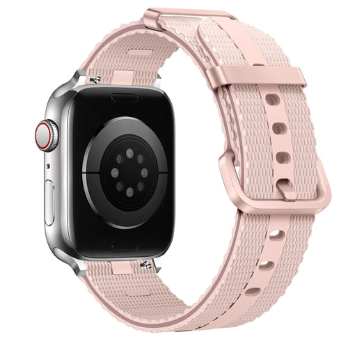 Apple Watch Silicone Active Strap (Light Pink)