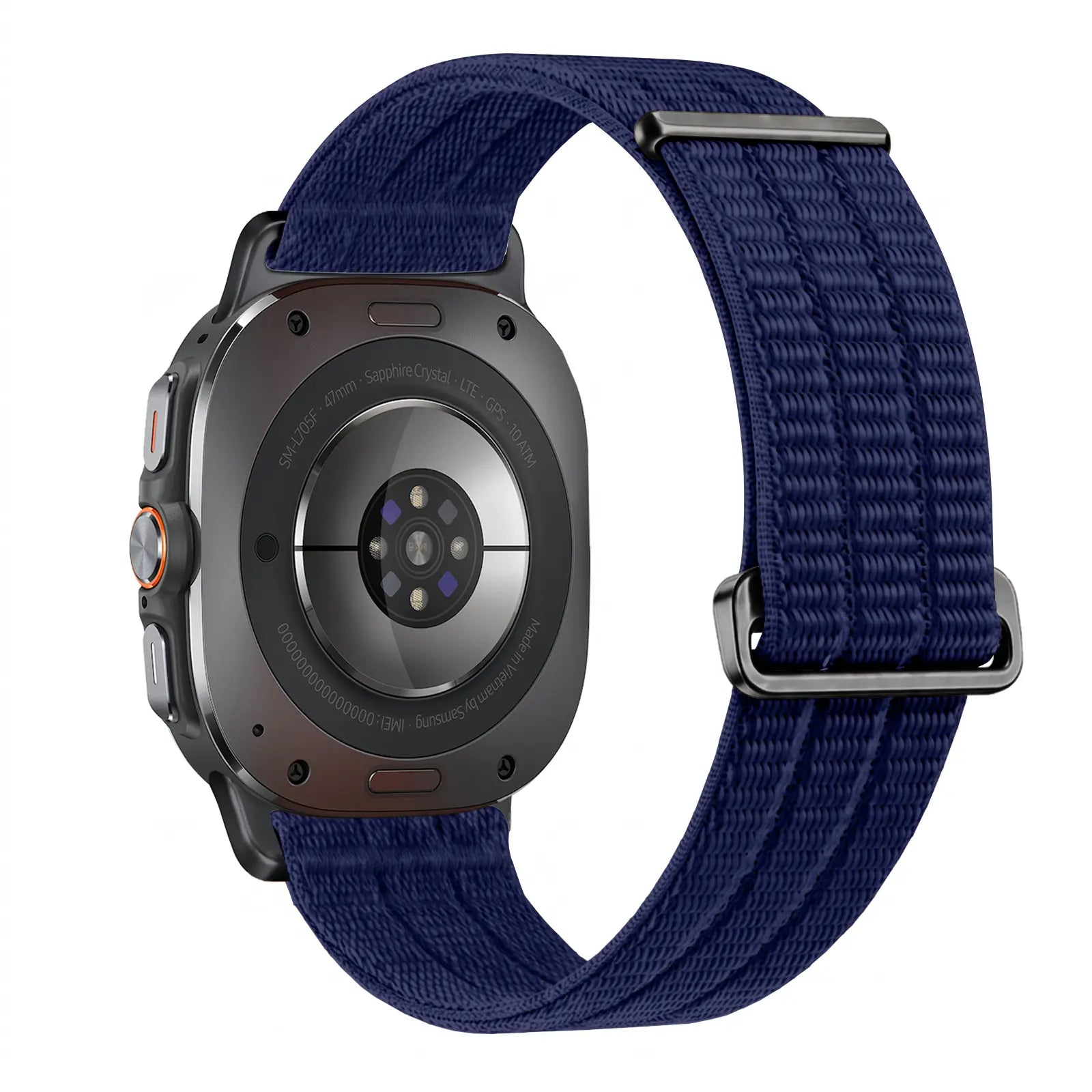 Bracelet nylon air Samsung Galaxy Watch Ultra 2 (bleu foncé)