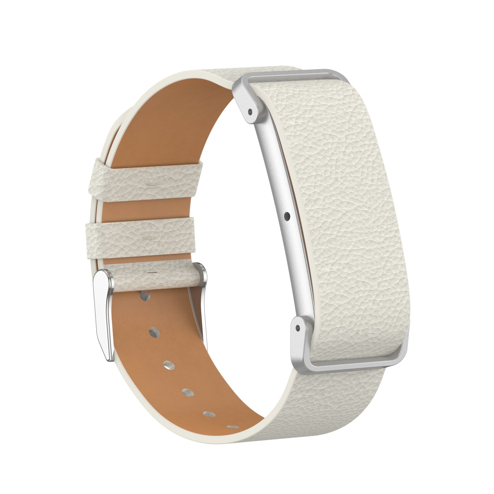 Fitbit Air Litchi Leather Strap (Beige)