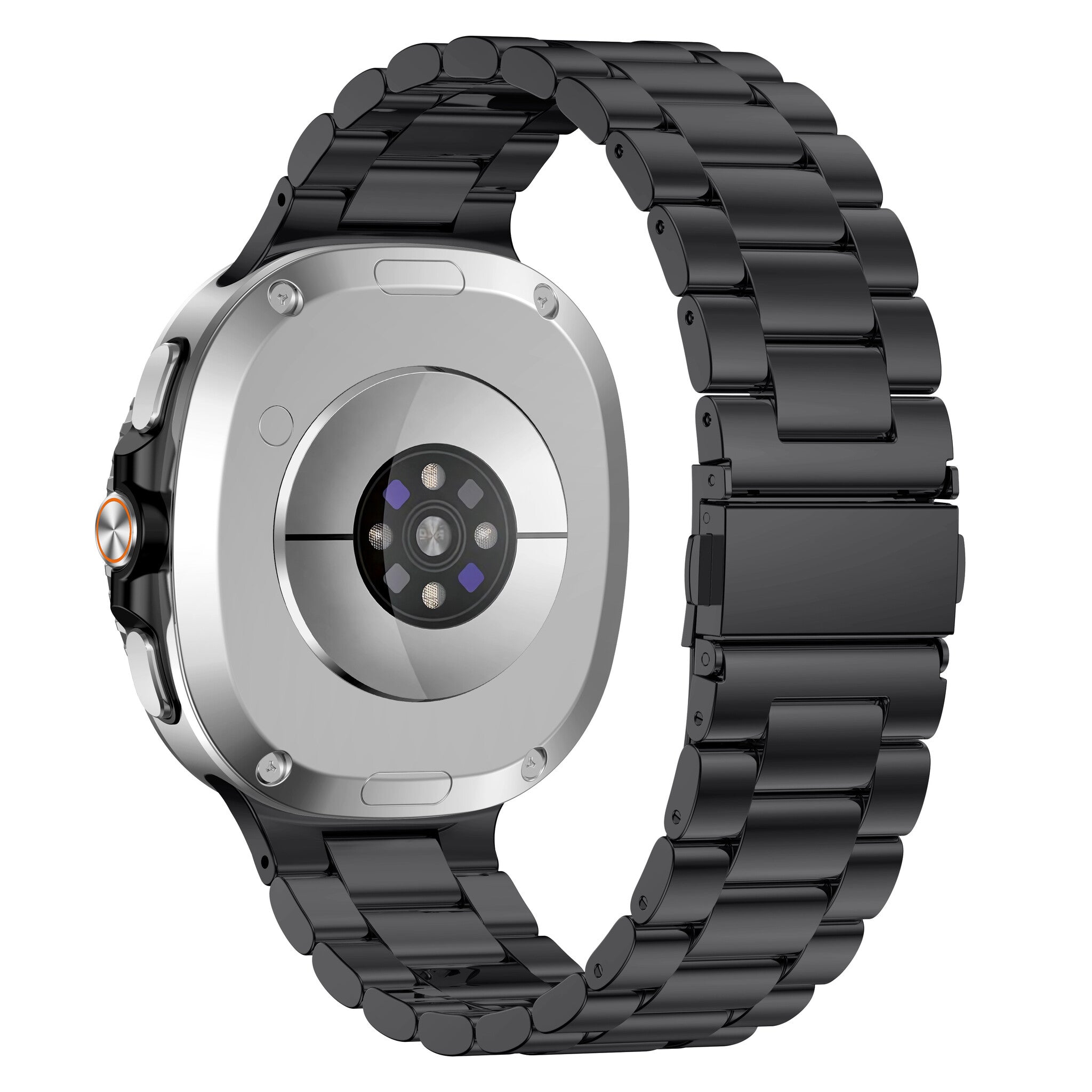 Bracelet acier Samsung Galaxy Watch 8 - 40mm (noir)