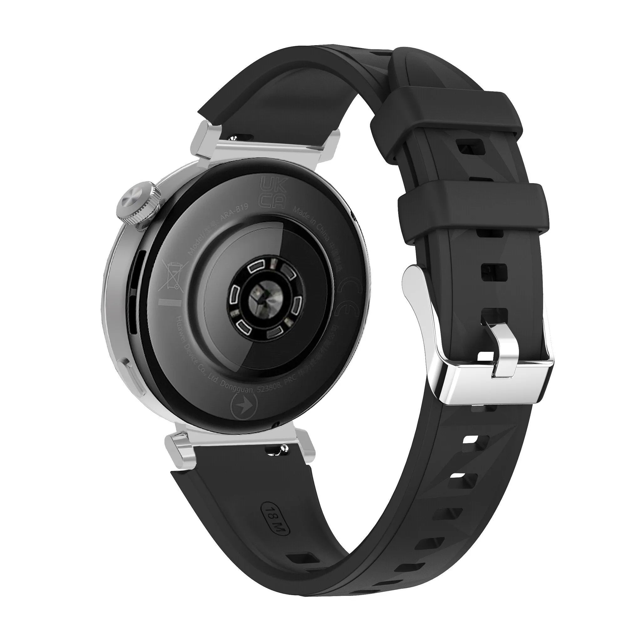 OnePlus Watch 3 - 43mm Premium Silicone Strap (Black)