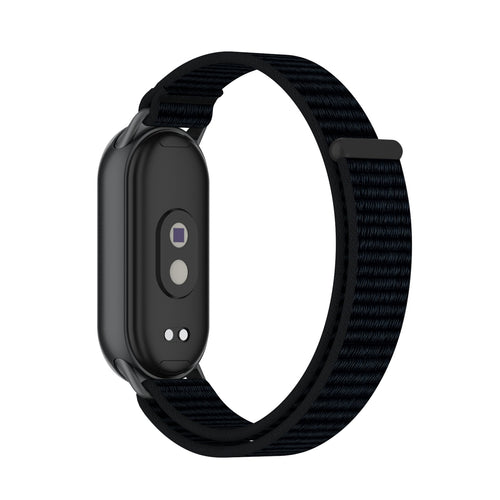 Bracelet nylon moderne Xiaomi Smart Band 8 (noir)