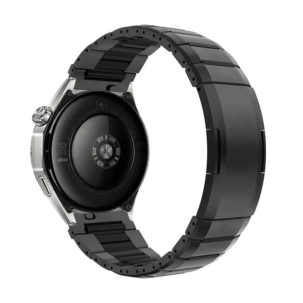Bracelet acier hybride 'One Push' Oppo Watch X2 (noir)