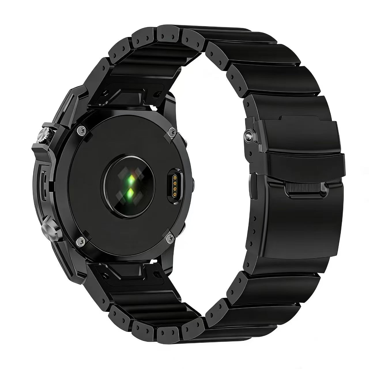 Bracelet titane hybride Garmin Fenix 6x (noir)