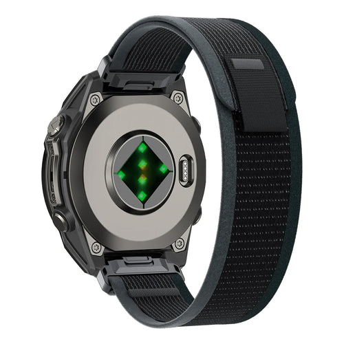 Bracelet trail loop premium Garmin Forerunner 745 (noir/vert)