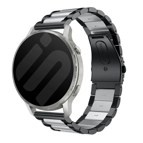 Garmin Forerunner 170 Steel Strap (Black/Silver)