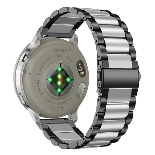 Garmin Forerunner 170 Steel Strap (Black/Silver)