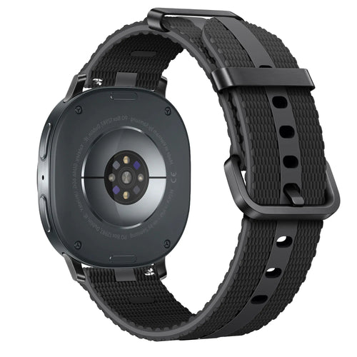Bracelet active silicone Samsung Galaxy Watch 9 - 44mm (noir)