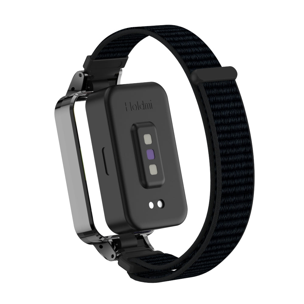 Bracelet nylon Xiaomi Smart Band 9 Active (noir)