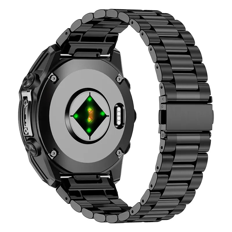 Bracelet acier premium Garmin Fenix 7s (noir)