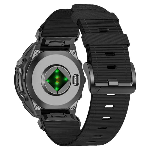 Garmin Fenix 7 Premium Buckled Nylon Strap (Black)