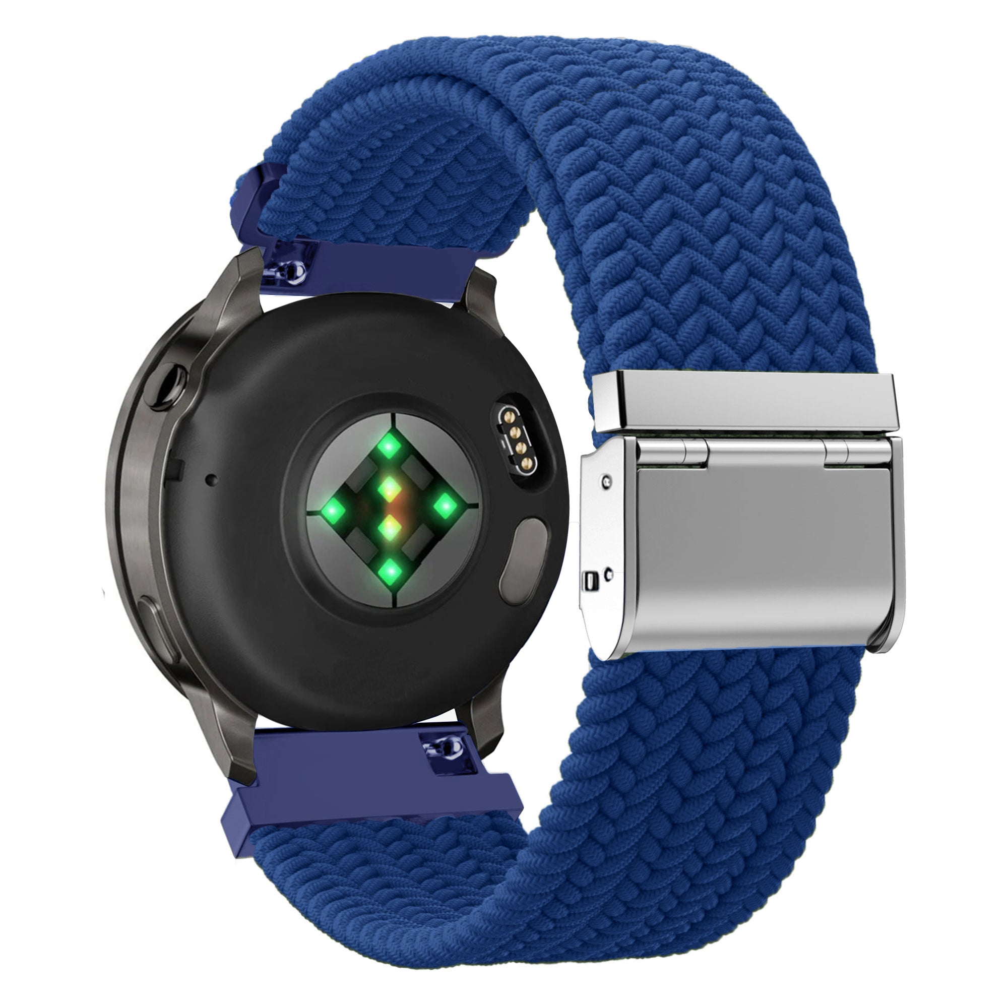 Bandz Garmin Venu 3 Woven Nylon Strap (Blue)
