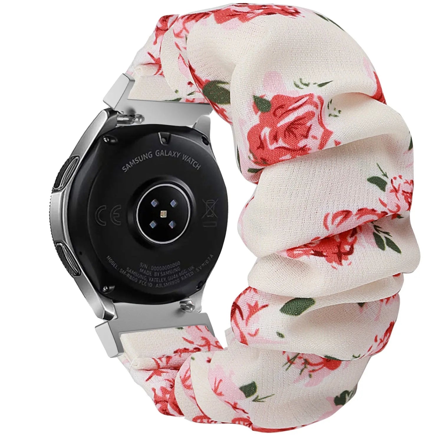Bracelet chouchou Amazfit GTS 2 (fleurs)
