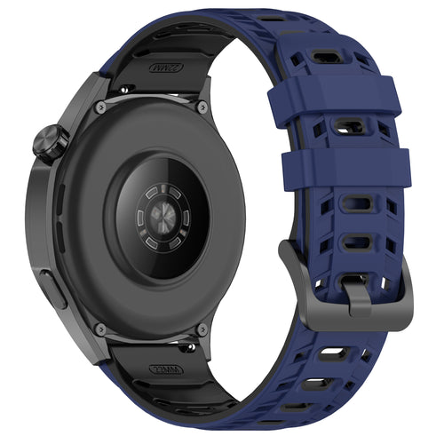 Bracelet sport Mecha Huawei Watch GT 7 Pro (bleu foncé/noir)