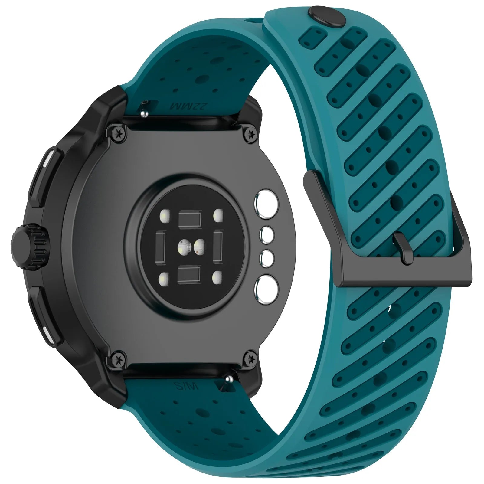 Suunto Race (S) Striped Silicone Strap (Blue)