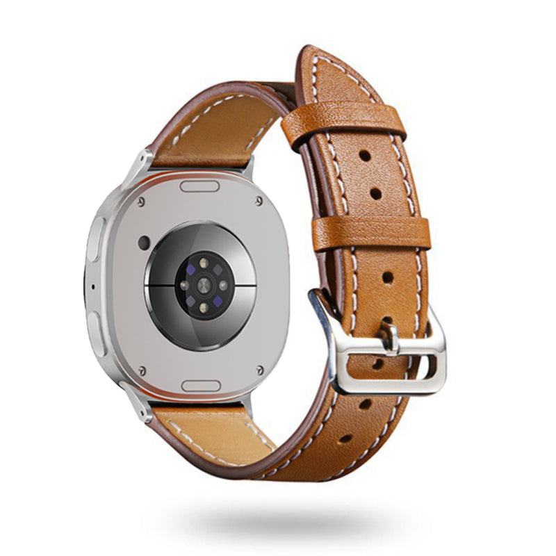 Bracelet cuir classique Samsung Galaxy Watch 8 Classic (marron)
