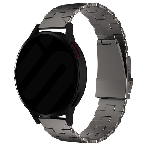 Bracelet titane papillon Huawei Watch GT Runner 2 (graphite)