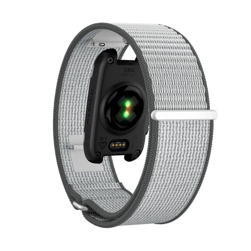 Bandz Bracelet nylon 'Classique' Garmin Cirqa (gris/blanc)