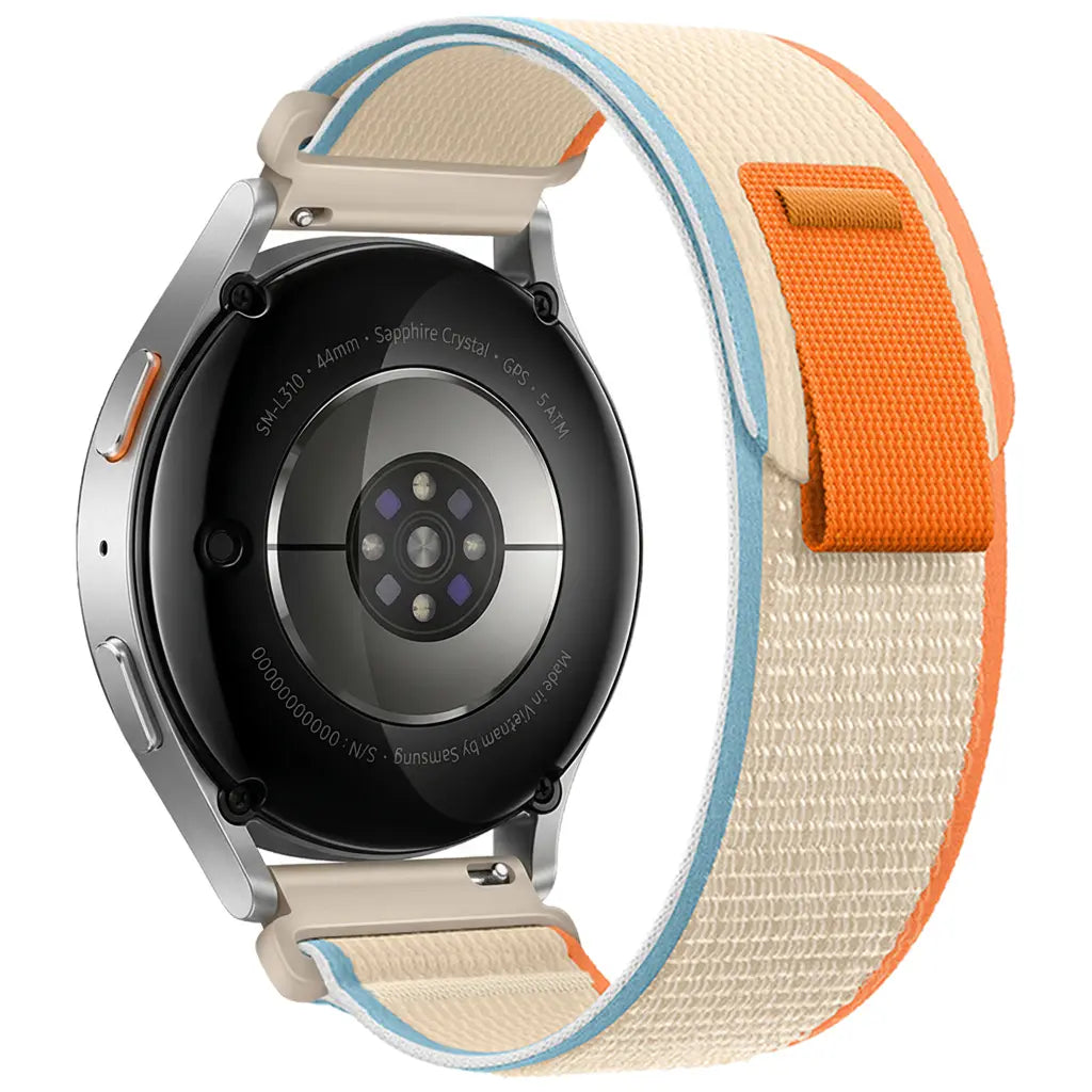 Bracelet nylon trail Samsung Galaxy Watch 5 - 44mm (creme)