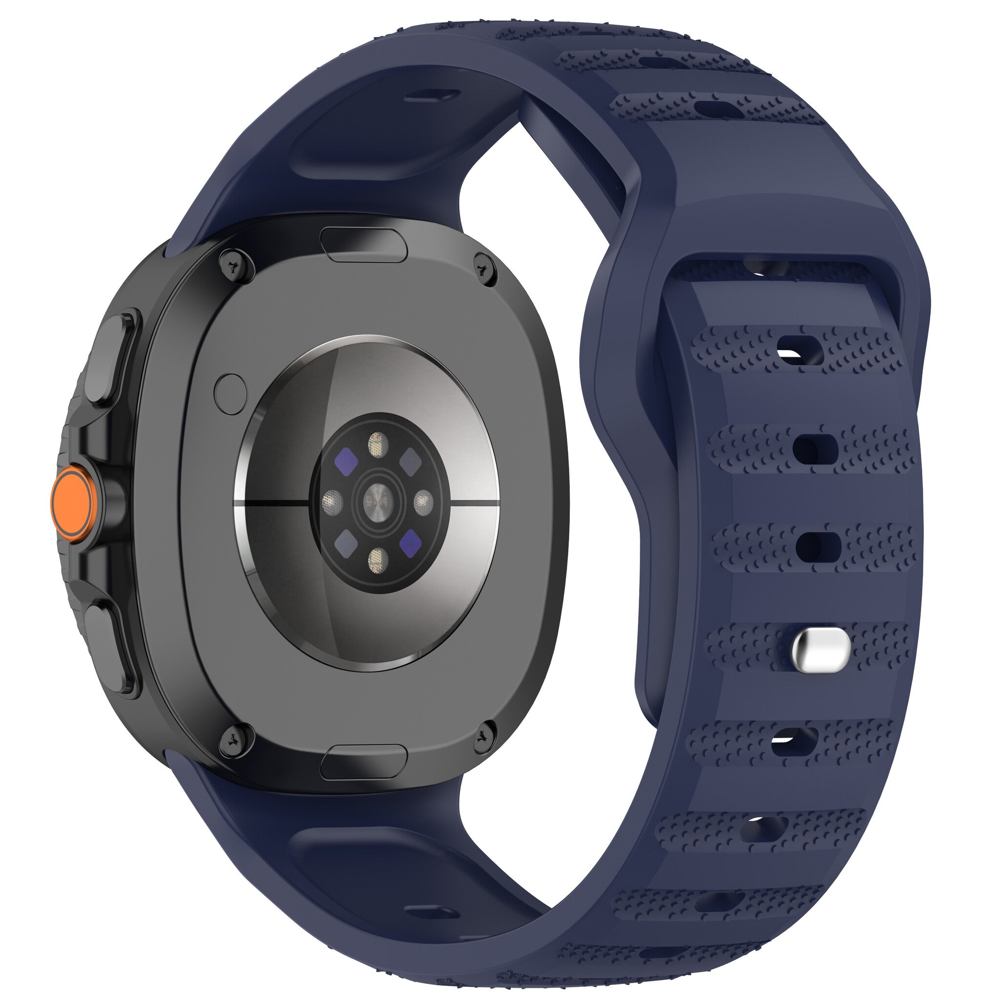 Samsung Galaxy Watch 8 - 44mm Outdoor Silicone Strap (Dark Blue)