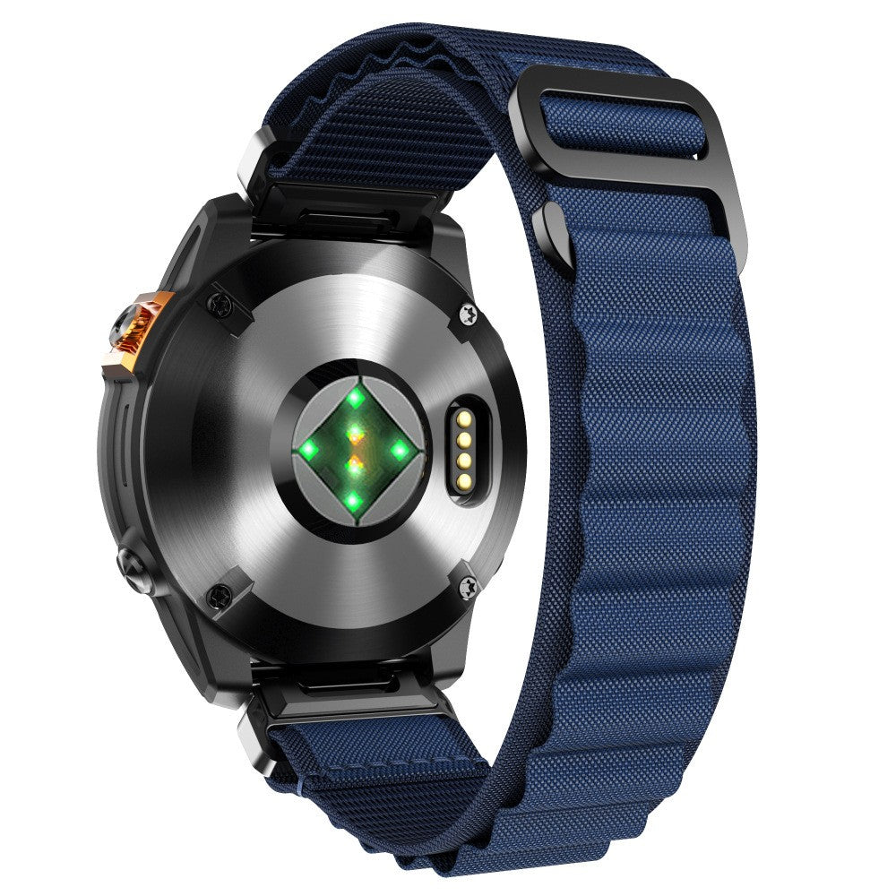 Bracelet Alpine nylon Amazfit T-Rex Ultra 2 (bleu foncé)