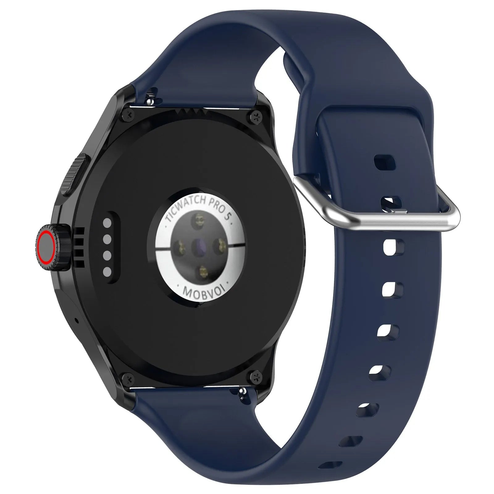 Bracelet silicone avec boucle Coros Apex 4 - 46mm (bleu foncé)
