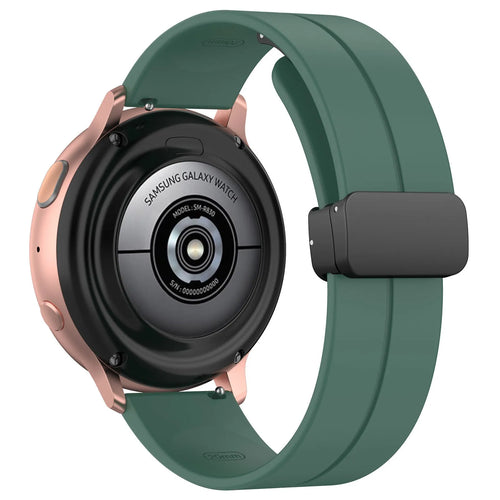 Bracelet silicone avec boucle Amazfit GTS 4 (vert foncé)