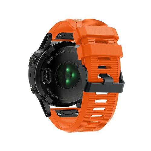 Bracelet silicone Garmin Descent MK2(i) (orange)