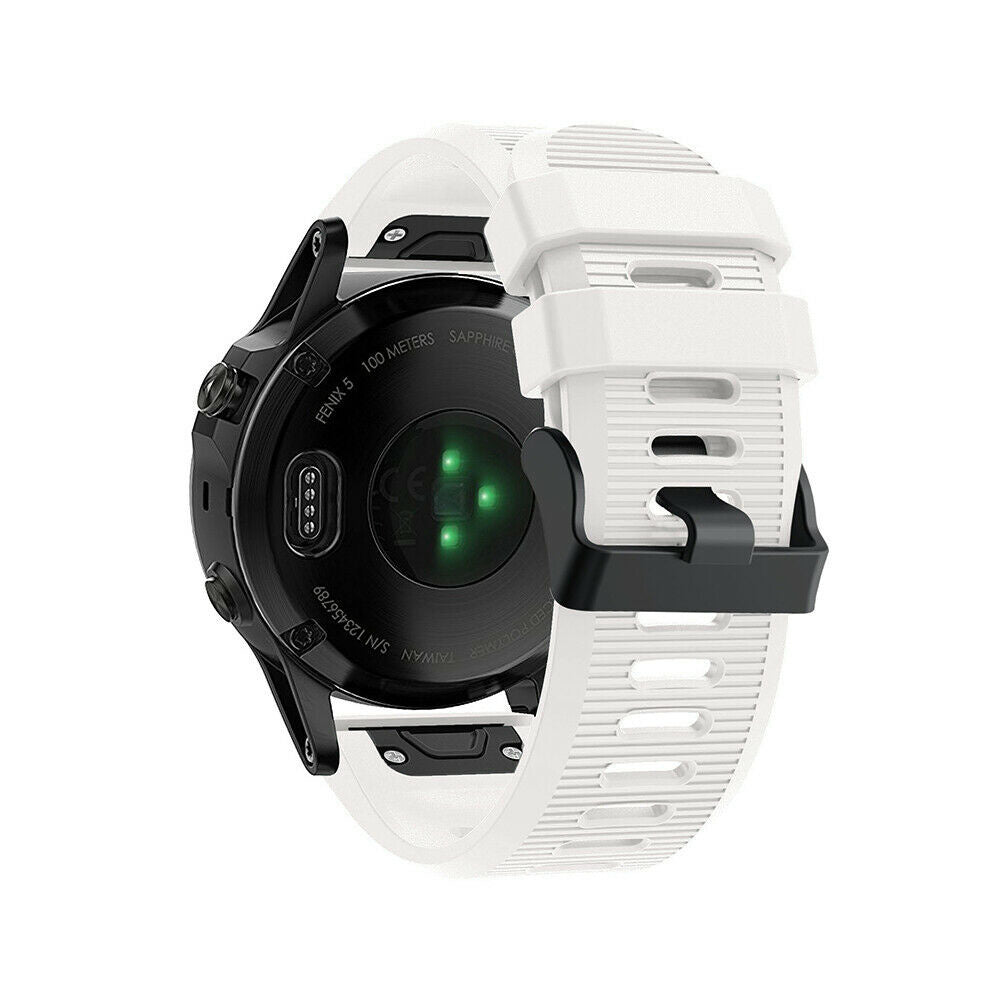 Bracelet silicone Garmin Descent MK1 (blanc)