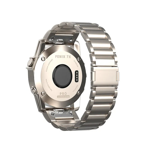 Bracelet titane magnétique Garmin Instinct (titane)