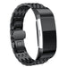 Bracelet acier dragon Fitbit Charge 4 (noir)