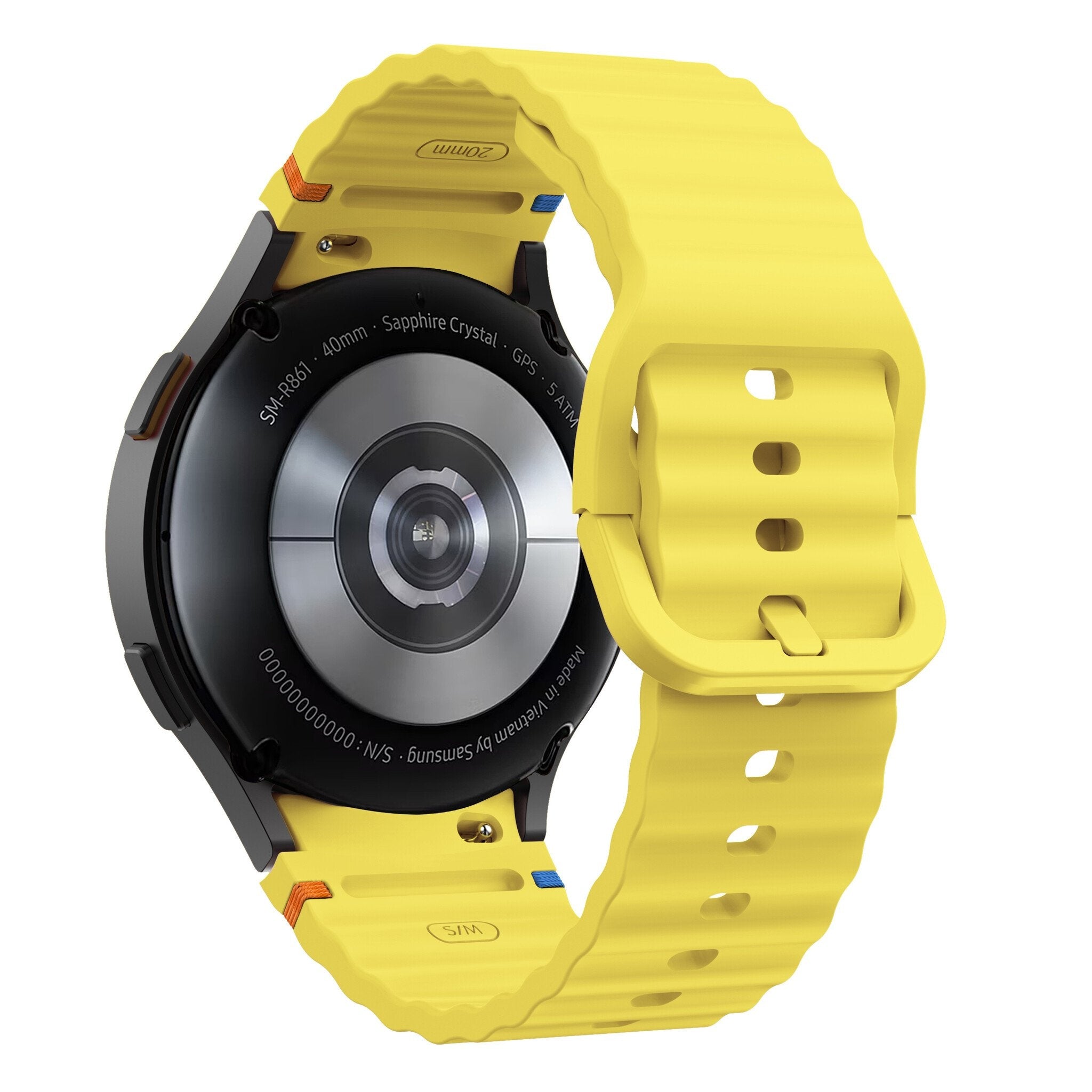 Samsung Galaxy Watch 6 40mm Wave Strap (Flash Yellow)